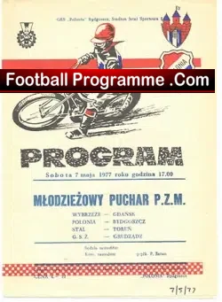 International Speedway Programme 1977