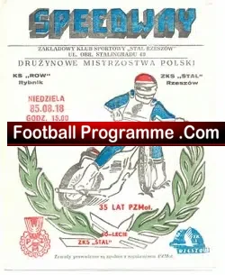 International Speedway Programme 1985