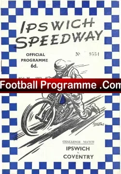 Ipswich Speedway v Coventry 1953