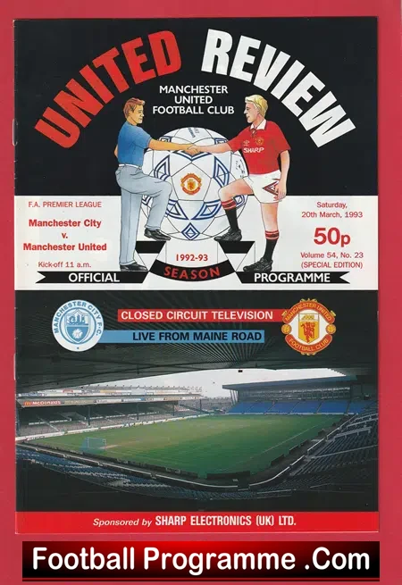 Manchester City v Manchester United 1993 – Beam Back OT CCTV