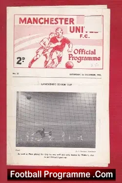 Manchester United v Blackburn Rovers 1962 – Reserves Game