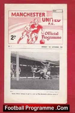 Manchester United v Blackpool 1963 – Reserves Match