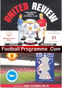 Manchester United v Brighton 1993 – FA Cup