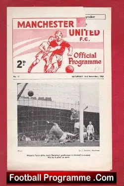 Manchester United v Liverpool 1963 – Reserves Match