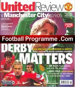 Manchester United v Manchester City 2005