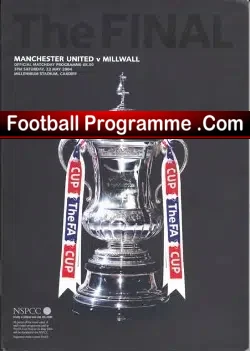 Manchester United v Millwall 2004 – FA Cup Final 04