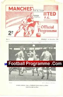 Manchester United v Preston 1965 – Reserve Match