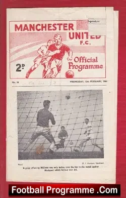 Manchester United v Sheffield United 1964 – Youths