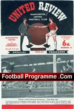 Manchester United v Sheffield Wednesday 1963