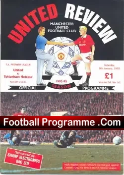 Manchester United v Tottenham 1993