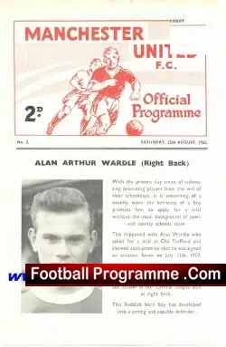 Manchester United v WBA 1962 – Reserves Match