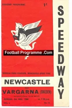 Newcastle Speedway v Vargarna 1966