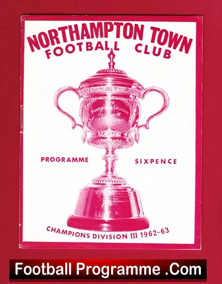 Northampton Town v Dundee United 1964 – Friendly Game