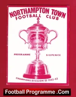 Northampton Town v Dundee United 1964 – Friendly Game