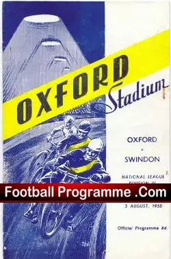 Oxford Speedway v Swindon 1950