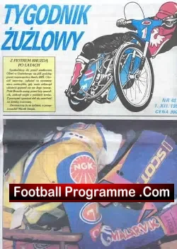 Poland Speedway Paper 1991