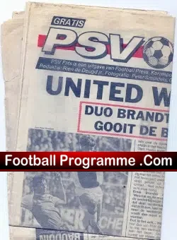 PSV Eindhoven v Manchester United 1984 – Holland