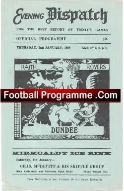 Raith Rovers v Dundee 1958 – Scotland