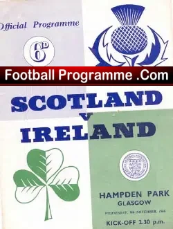 Scotland v Ireland 1960