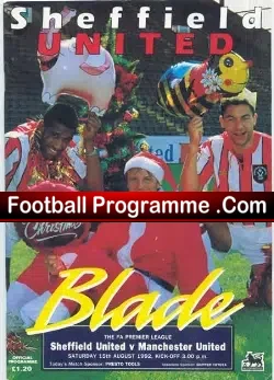 Sheffield United v Manchester United 1992 – 1st Premiership Goal