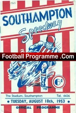 Southampton Speedway v Oxford 1953