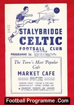 Stalybridge Celtic v Stockport County 1948