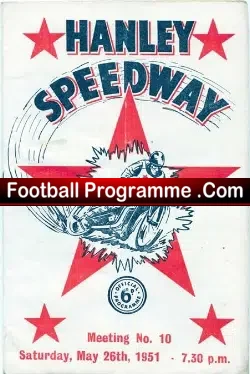 Stoke Speedway v Oxford 1951