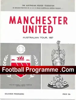 Sydney v Manchester United 1967 – Australia Tour OZ
