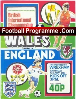Wales v England 1980