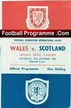 Wales v Scotland 1956
