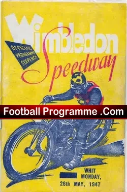 Wimbledon Speedway v Harringay 1947