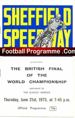 World Championship British Final 1973