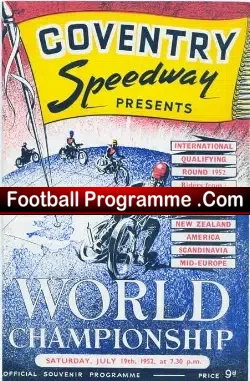 World Speedway Championship 1952 at Coventry