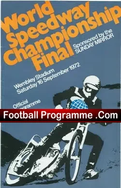 World Speedway Championship British Final 1972