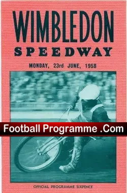 World Speedway Championship British Final 1958