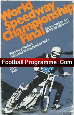 World Speedway Championship British Final 1972