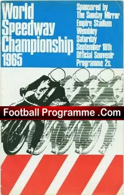 World Speedway Championship World Final 1965