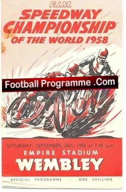 World Speedway Championship World Final 1958