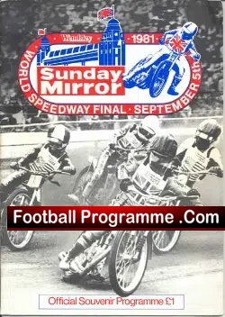 World Speedway Championship World Final 1981