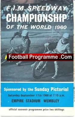 World Speedway Championship World Final 1960