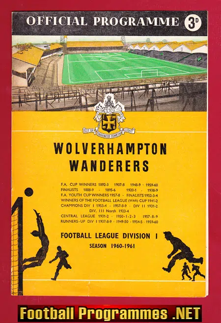 Wolves Wolverhampton v FK Austria 1960