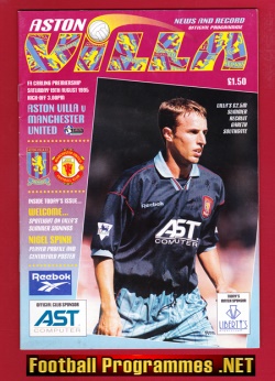 Aston Villa v Manchester United 1995 – Hansen Never Win Anything