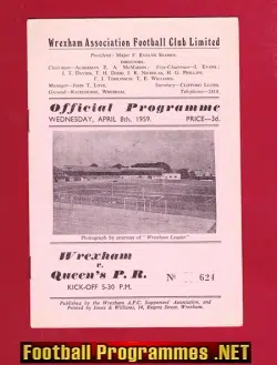 Wrexham v QPR 1959