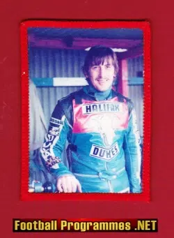 Halifax Speedway Rider Cloth Patch Badge - 1980s
