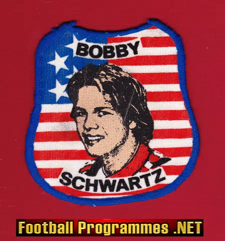Bobby Schwartz Speedway Rider Cloth Patch Badge – 1980s