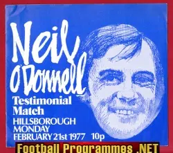 Neil O’Donnell Testimonial Benefit Match Sheffield Wednesday 77