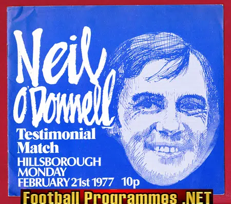 Neil O’Donnell Testimonial Benefit Match Sheffield Wednesday 77