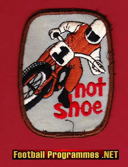 Speedway Cloth Patch Badge - Not Shoe