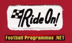 Speedway Cloth Patch Badge - Ride On