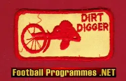 Speedway Cloth Patch Badge - Dirt Digger